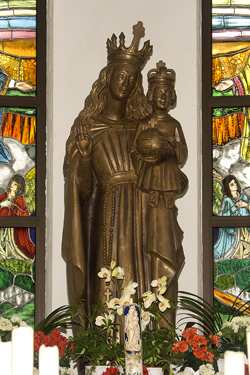 Marienstatue in der Marienkirche